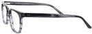 Square Dark Grey Gradient Seattle Eyeworks 971L Bifocal View #3