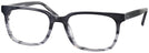 Square Dark Grey Gradient Seattle Eyeworks 971L Bifocal View #1