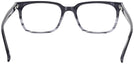 Square Dark Grey Gradient Seattle Eyeworks 971L Single Vision Full Frame View #4