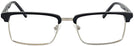 Rectangle Black Seattle Eyeworks 976 Computer Style Progressive View #2