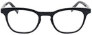Square,Round Black Seattle Eyeworks 978 Single Vision Full Frame View #2