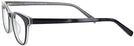 Square,Round Black Seattle Eyeworks 978 Progressive No-Lines View #3
