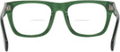 Square Transparent Green Seattle Eyeworks 1001 Bifocal View #4