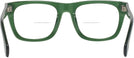 Square Transparent Green Seattle Eyeworks 1001 Bifocal View #4