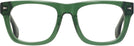 Square Transparent Green Seattle Eyeworks 1001 Computer Style Progressive View #2