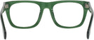 Square Transparent Green Seattle Eyeworks 1001 Computer Style Progressive View #4