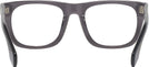 Square Transparent Grey Seattle Eyeworks 1001 Single Vision Full Frame View #4
