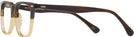 Square Brown Fade Seattle Eyeworks 1002 Bifocal View #3