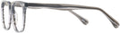 Square Striated Gray Seattle Eyeworks 1002 Bifocal View #3