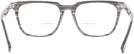 Square Striated Gray Seattle Eyeworks 1002 Bifocal View #4