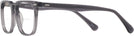 Square Transparent Grey Seattle Eyeworks 1002 Bifocal View #3