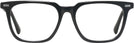 Square Black Seattle Eyeworks 1002 Progressive No-Lines View #2