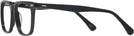 Square Black Seattle Eyeworks 1002 Progressive No-Lines View #3