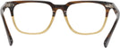 Square Brown Fade Seattle Eyeworks 1002 Progressive No-Lines View #4