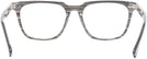 Square Striated Gray Seattle Eyeworks 1002 Progressive No-Lines View #4