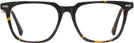 Square Tortoise Seattle Eyeworks 1002 Single Vision Full Frame View #2