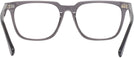 Square Transparent Grey Seattle Eyeworks 1002 Single Vision Full Frame View #4