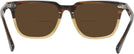 Square Brown Fade Seattle Eyeworks 1002 Bifocal Reading Sunglasses View #4