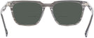 Square Striated Gray Seattle Eyeworks 1002 Bifocal Reading Sunglasses View #4