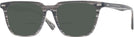 Square Striated Gray Seattle Eyeworks 1002 Bifocal Reading Sunglasses View #1