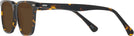 Square Tortoise Seattle Eyeworks 1002 Bifocal Reading Sunglasses View #3