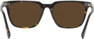 Square Tortoise Seattle Eyeworks 1002 Bifocal Reading Sunglasses View #4
