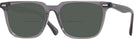 Square Transparent Grey Seattle Eyeworks 1002 Bifocal Reading Sunglasses View #1