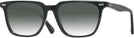 Square Black Seattle Eyeworks 1002 w/ Gradient Bifocal Reading Sunglasses View #1