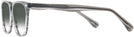 Square Striated Gray Seattle Eyeworks 1002 w/ Gradient Bifocal Reading Sunglasses View #3