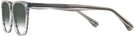 Square Striated Gray Seattle Eyeworks 1002 w/ Gradient Bifocal Reading Sunglasses View #3