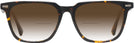 Square Tortoise Seattle Eyeworks 1002 w/ Gradient Bifocal Reading Sunglasses View #2