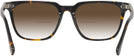 Square Tortoise Seattle Eyeworks 1002 w/ Gradient Bifocal Reading Sunglasses View #4