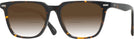 Square Tortoise Seattle Eyeworks 1002 w/ Gradient Bifocal Reading Sunglasses View #1