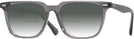 Square Transparent Grey Seattle Eyeworks 1002 w/ Gradient Bifocal Reading Sunglasses View #1