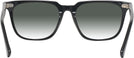 Square Black Seattle Eyeworks 1002 w/ Gradient Progressive Reading Sunglasses View #4