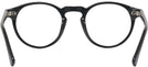 Round Black Seattle Eyeworks 1003 Progressive No-Lines View #4