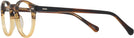 Round Brown Fade Seattle Eyeworks 1003 Progressive No-Lines View #3