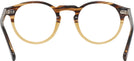 Round Brown Fade Seattle Eyeworks 1003 Computer Style Progressive View #4