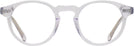 Round Crystal Seattle Eyeworks 1003 Single Vision Full Frame View #2