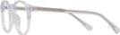 Round Crystal Seattle Eyeworks 1003 Single Vision Full Frame View #3