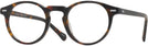 Round Tortoise Seattle Eyeworks 1003 Progressive No-Lines View #1