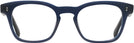 Square Blue Seattle Eyeworks 1004 Single Vision Full Frame View #2