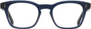 Square Blue Seattle Eyeworks 1004 Progressive No-Lines View #2