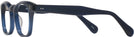 Square Blue Seattle Eyeworks 1004 Progressive No-Lines View #3