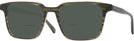 Square Striated Green Seattle Eyeworks 1005 Bifocal Reading Sunglasses View #1
