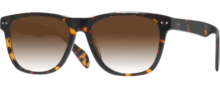 Square Tortoise Seattle Eyeworks 1008 w/ Gradient Progressive Reading Sunglasses View #1