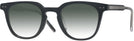 Square Matte Black Seattle Eyeworks 1009 w/ Gradient Progressive Reading Sunglasses View #1