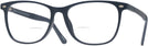Square Matte Blue Seattle Eyeworks 1014 Bifocal View #1
