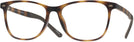 Square Tortoise Seattle Eyeworks 1014 Single Vision Full Frame View #1