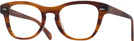 Square Striped Brown Seattle Eyeworks 1018 Computer Style Progressive View #1
